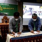signing of cooperation agreement between CESFARMS and Dinas Peternakan of Dompu District